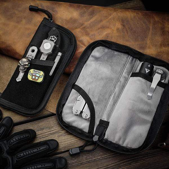 Viperade Multifunctional Organizer Pouch VE7 EDC Pocket Organizer Pouch, Utility EDC Tool Pouch with DIY Patches Area