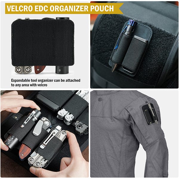 Velcro pouch organizer store