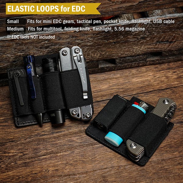 Velco Storage Racks Viperade Organizer Storage PL7 Organizer Velcro Tool Pouch, EDC Elastic ...