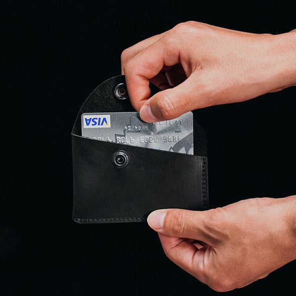 Viperade Wallet clip PJ32 Minimalist Leather Card Case Wallet